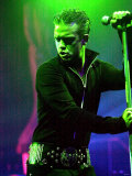 Robbie Williams in Concert in Birmingham, October 2000 Fotografie-Druck