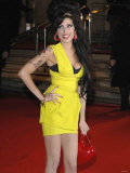 Amy Winehouse Arrives at the Brit Awards 2007 Fotografisk tryk