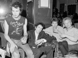 Sex Pistols Punk Rock Band in a London Pub c.1976 Fotografisk tryk