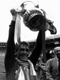 Kenny Dalglish of Liverpool with FA Cup 1986 Fotografie-Druck
