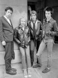 Sex Pistols Punk Rock Band in a London c.1976 Photographic Print