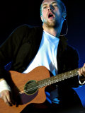 Coldplay 't in the Park' Concert 13th July 2003 Scottish Concert Balado Site Lámina fotográfica