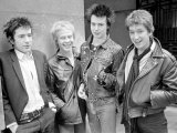 Sex Pistols Punk Rock Band in a London c.1976 Photographic Print