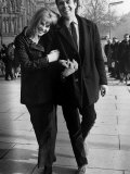 British Actor Dirk Bogarde and Actress Julie Christie Photographie