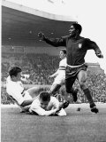 Football World Cup 1966 Portugal 3 Hungary 1. in Manchester Lámina fotográfica Football World Cup 1966 Portugal 3 Hungary 1. in Manchester Lámina fotográfica
