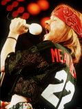 Axl Rose of Guns N Roses on Stage 1993 Photographie