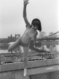 Actress Wendy Padbury Played Doctor Who Companion Zoe Herriot, 1968 Fotografisk tryk Actress Wendy Padbury Played Doctor Who Companion Zoe Herriot, 1968 Fotografisk tryk