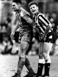 Paul Gascoigne and Vinnie Jones Photographic Print