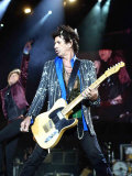 Keith Richards of the Rolling Stones on Stage at the Isle of Wight Festival Photographie