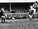 Charlie George of Arsenal Attacks Anderlecht Goal 1970 Photographie