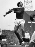 Manchester United V Sunderland. Manchester United's John Aston. c.1965 Fotografie-Druck