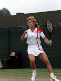 Wimbledon Tennis. Martina Navratilova. June 1988 Photographic Print