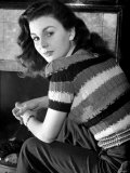 Jean Simmons Young Film Actress. January 1946 Fotografisk tryk Jean Simmons Young Film Actress. January 1946 Fotografisk tryk