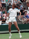 Wimbledon Tennis. John Lloyd. June 1988 Lámina fotográfica