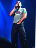 Robbie Williams in Concert at Slane Castle in Dublin December 1999 Photographie