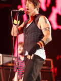 Red Hot Chili Peppers Headlining the Main Stage on Saturday Night at the Reading Festival Stampa fotografica Red Hot Chili Peppers Headlining the Main Stage on Saturday Night at the Reading Festival Stampa fotografica