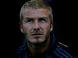 L.A Galaxy Vs Chelsea in Los Angeles Usa. David Beckham Photographic Print
