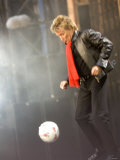 Rod Stweart Performing at the Princess Diana Memorial Concert at Wembley Stadium Photographic Print