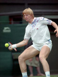 Boris Becker, Wimbledon Tennis, June 1988 Photographie