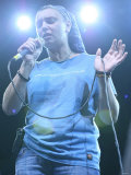 Sinead O'Connor Performing at the V Festival at Hylands Park in Chelmsford, Essex Lámina fotográfica