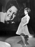 American Pop Star Brenda Lee Filming at BBC TV Studios For 