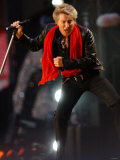 Rod Stewart Performing at the Princess Diana Memorial Concert at Wembley Stadium Photographie