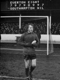English League Division One Match at Goodison Park Fotografie-Druck