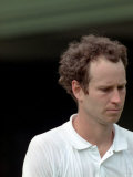 J. McEnroe, Wimbledon, June 1988 Photographie