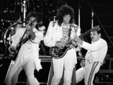Rock Group Queen in Concert at St James Park in Newcastle Photographie