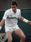 Wimbledon Tennis. Ivan Lendl V. Michiel Schapers. June 1988 Lámina fotográfica Wimbledon Tennis. Ivan Lendl V. Michiel Schapers. June 1988 Lámina fotográfica