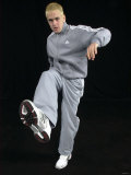 Joe Cole Models the New Adidas Climacool Trainers. February 2002 Fotografie-Druck