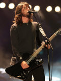 Dave Grohl of US Rock Band Foo Fighters Performs on the Main Stage at V Festival in Hylands Park Fotografie-Druck