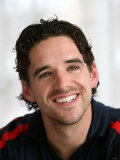 Owen Hargreaves at a Photo-Shoot Before Joining the England Team For the World Cup Finals Fotografie-Druck
