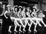 Sarah Brightman Singer with Dance Group Pans People Photographic Print