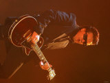 Tyneside Born Guitarist Andy Taylor of Pop Group Duran Duran in Concert Lámina fotográfica