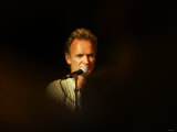 Sting Performing at the John Marley Centre, Newcastle Photographic Print