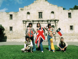 The Rolling Stones June 1975 , Mick Jagger in Alamo, Texas. Usa Photographie