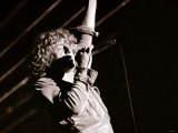 The Who in Concert - Roger Daltrey on Stage Singing at the Charlton Athletic Football Club Ground Photographic Print