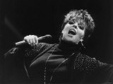 Liza Minnell Singer Actress on Stage at the London Palladium 1986 Photographie