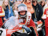 Barry Sheene World Motor Cycling Champion October 1977 Photographic Print