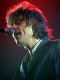 Bob Geldof Playing at Ross on Wye Festival Sir Bob Geldof Playing Infront of 800 Strong Crowd Lámina fotográfica