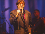 Bryan Ferry in Concert at the Newcastle City Hall, February 1995 Fotografisk tryk Bryan Ferry in Concert at the Newcastle City Hall, February 1995 Fotografisk tryk