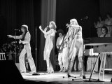 Abba Swedish Pop Band November 1979 on Stage at Wembley Arena Photographic Print