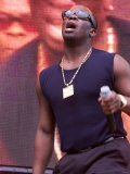 Mark Morrison at the Party in the Park July 1999 in Hyde Park For the Princes Trust Lámina fotográfica