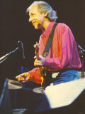 Mark Knopfler, Formerly of Dire Straits, Playing with His Alternative Band the Notting Hillbillies Lámina fotográfica