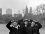 The Beatles Pose For Photographs in Central Park, New York Photographie