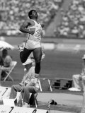 Los Angeles Olympic Games August 1984: Daley Thompson, Long Jump Decathlon Final Photographic Print