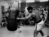 Muhammed Ali Boxer Training For the Fight with Leon Spinks Photographie
