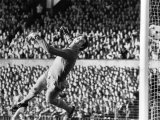 Manchester City's Joe Corrigan in Action. October 1982 Fotografie-Druck