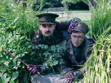 Cast of Blackadder Goes Forth in Costume For Photocall Photographic Print